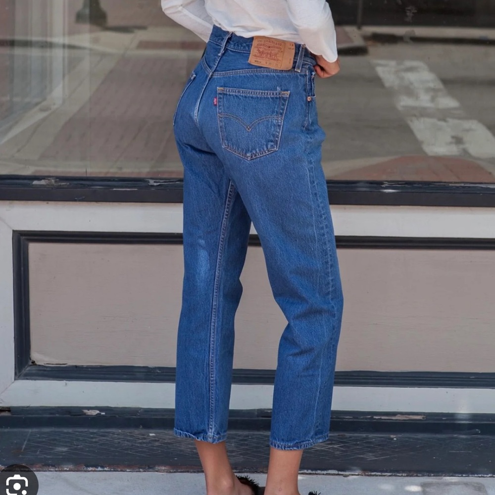 Levi's 501s Vintage Classic Blue Denim Jeans
